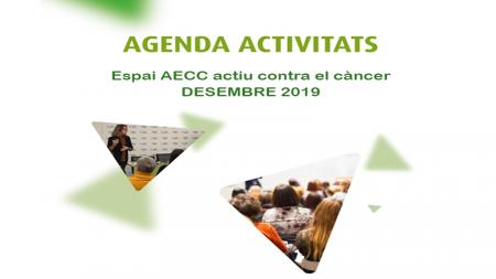 Agenda actividades Espacio AECC Diciembre