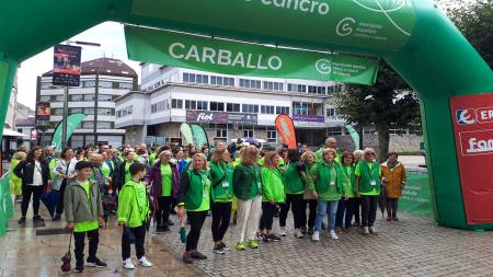 Andaina solidaria en Carballo