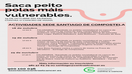 actividades Santiago cáncer de mama