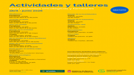 Cartel terapias grupales 2026 - Navarra (2 trimestre)