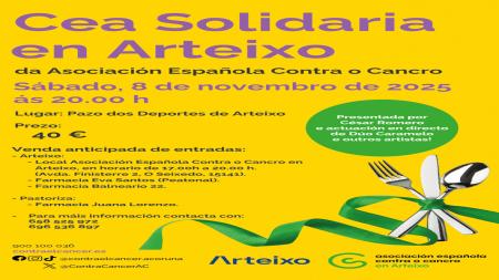 Cena solidaria en Arteixo