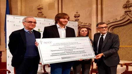 Entrega de la Ayuda Predoctoral en Oncología 2019