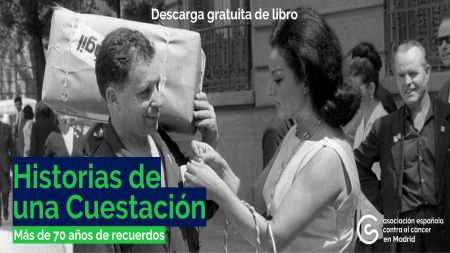Cubierta del libro "Historias de una Cuestación. Más de 70 años de recuerdos".