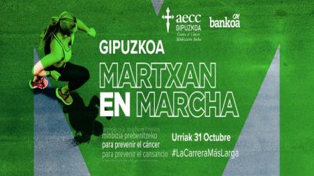 Las inscripciones se pueden realizar en las sedes de AECC GIPUZKOA