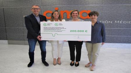 Gorka Orive, Miren Bilbao, María Arecherra y Carmen Berasain