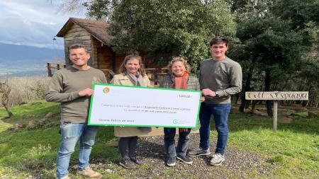 Cabanyes entre Valls colabora por segundo año consecutivo con la Asociación Contra el Cáncer