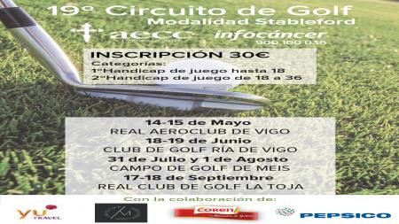 Cartel XIX Circuito Golf