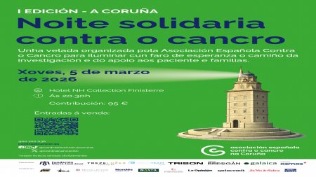 Noche solidaria contra el cáncer en A Coruña