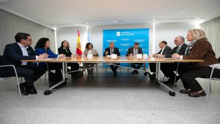 Firma del protocolo entre la Asociación y la Consellería de Sanidad