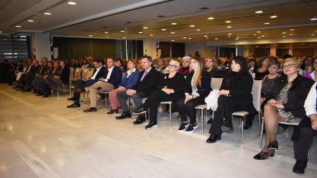 600 asistentes abarrotaron el salón habilitado por el hotel NH Madrid Eurobuilding.