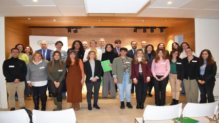 Representantes de las Universidades participantes e integrantes del Departamento de Prevención de la Asociación en Madrid.