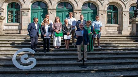 Lectura del manifiesto de la Alianza del Movimiento sin Tabaco