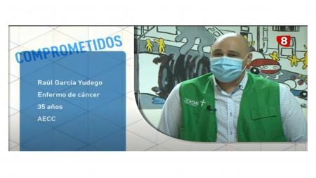 Raúl García, voluntario AECC Palencia.