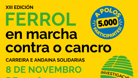 Carrera y andaina solidaria Ferrol 2026