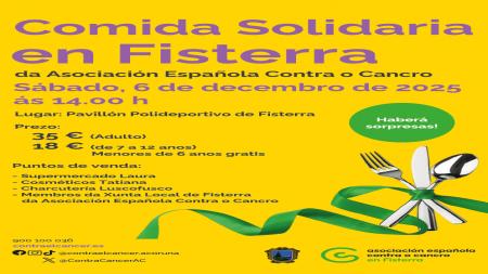 Almuerzo solidario en Fisterra