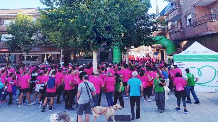 633 personas protagonizaron el récord de la prueba Solidaria en Fuente el Saz de Jarama.
