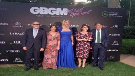 De izquierda a derecha, Ramón Reyes, Laura Ruiz de Galarreta, Laura Falcó, Helena Resano y José Creuheras.