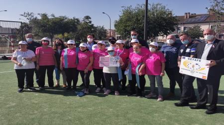 Getafe se viste de rosa.