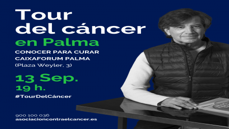 La sesión tendrá lugar en CaixaForum Palma (Plaça Weyler, 3), a las 19 h.