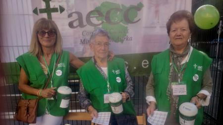 Voluntarias en la cuestación de Villabona