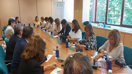 Reunión con eurodiputados de la Comisión BECA