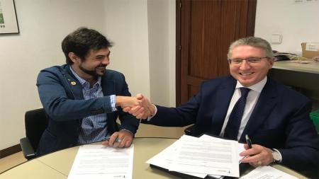 Eduardo Cuevas (Infomo) y Pedro Prada. 