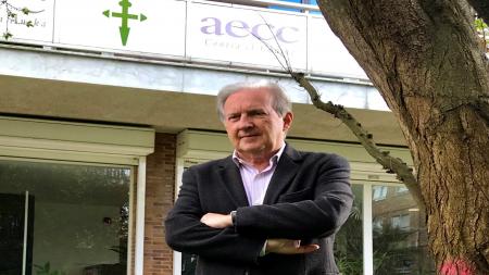 Juan Ormazabal, presidente de AECC Gipuzkoa