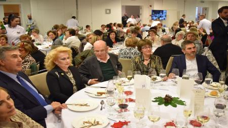 Mesa presidencial de la Comida de Voluntariado 2019.