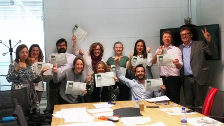 Uno de los cursos de deshabituación tabáquica de 2019 en Repsol llegó a su fin.