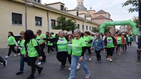 La cifra de participantes de la 13ª edición de la Marcha contra el Cáncer de Mejorada del Campo rozó los 600.