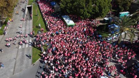 4.000 personas abarrotaron el centro de Palma en la VIII 'Mallorca En Marcha'.