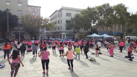  Badalona celebra el I Maratón de Fitness contra el Cáncer de Mama