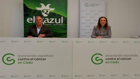 Jorge Puerto y María Jiménez, gerentes de Quesería El Gazul y de la Asociación en Cádiz, respectivamente