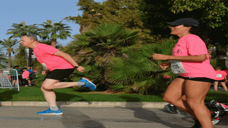 Cerca de 2.500 personas se congregaron el 23 de octubre en Palma para participar en la VII edición de la 'Mallorca En Marcha'.