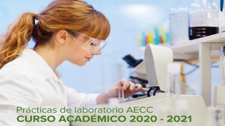 AECC Madrid difunde prácticas remuneradas de laboratorio de la Fundación Científica.
