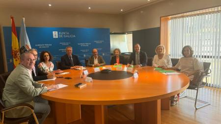 Encuentro entre la Asociación y responsables de la Consellería de Sanidad