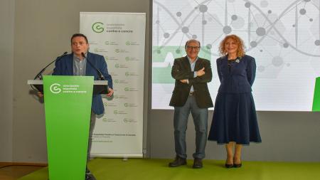 Francisco Pais, Manuel Aguilar y Mabel Loza