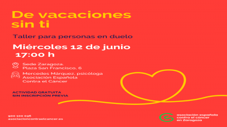 Taller para personas en duelo Zaragoza