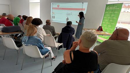 Taller grupal para pacientes laringectomizados en Santiago de Compostela