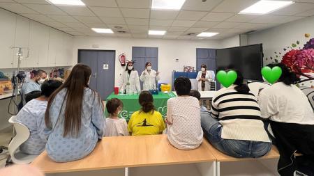 Voluntariado en el Aula Pediátrica del Chus