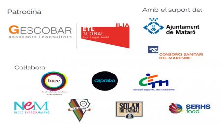 Patrocinadores y colaboradores de la Pedalada Solidaria en Mataró