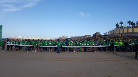 Salida VII Carrera en marcha contra el cáncer