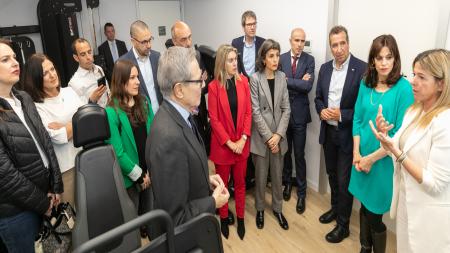 La presidenta Miren Bilbao explica los nuevos servicios qeu se ofrecerán desde ahora