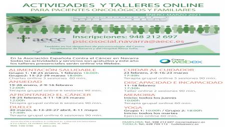 Terapias grupales online 2021