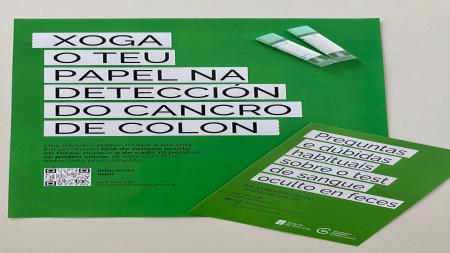 Cartel de la campaña de detección precoz de cáncer de colon