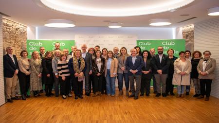 Representantes de la Asociación, Sergas y municipios participantes