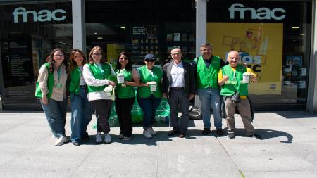 Cuestación en A Coruña