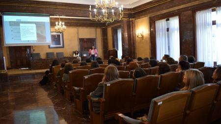 Salón de actos de la Delegación del Gobierno en Madrid