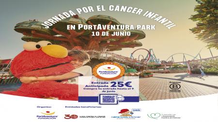 Jornada por el Cáncer Infantil en Port Aventura Park