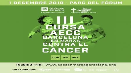 III Cursa AECC Barcelona en Marxa
